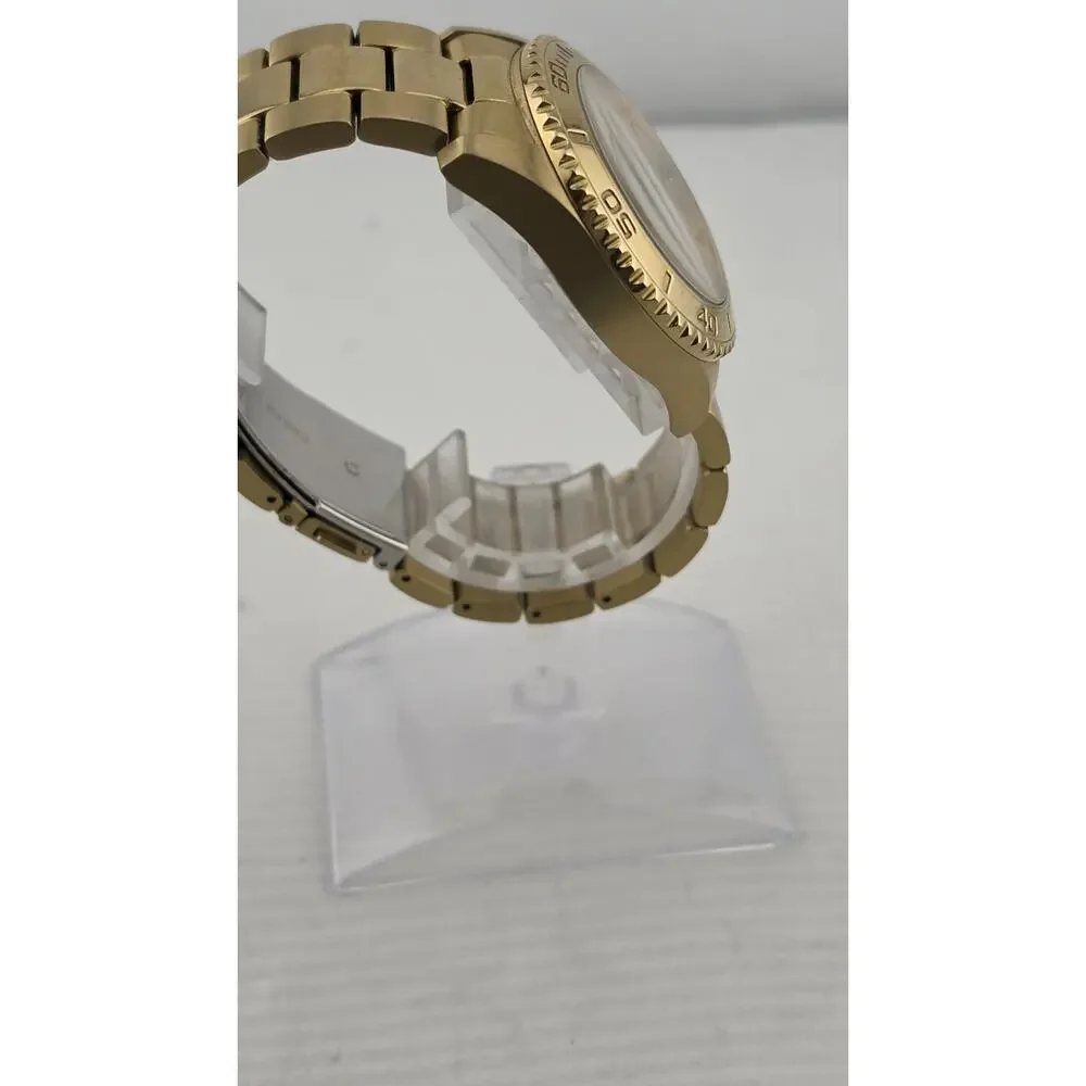Mens Guess Steel W0231L2 Multifunction New Batteries Very Nice Day Date Runs